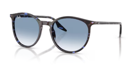 Sonnenbrille Ray Ban 0RB2204 - 14303F - Havana blue turtle - Größe(n) 54 (L) - Sofort Leierbar