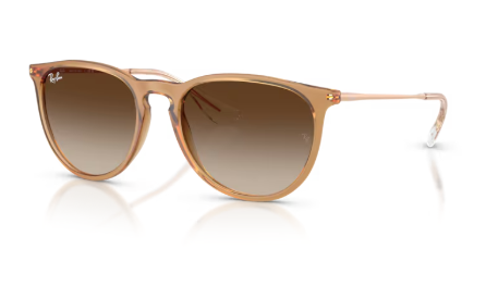 Sonnenbrille Ray Ban 0RB4171 - Erika - 681413 - Gummi beige - Gbarröße(n) 54 (M)