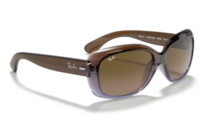 Sonnenbrille Ray Ban - 0RB4101 - Jackie ohh - 860/51 - Braun - Größe(n) 58 (M) - Sofort Lieferbar