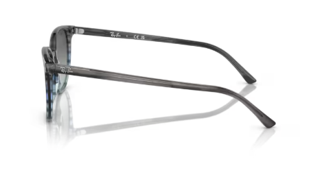 Sonnenbrille RayBan - 0RB2197 - Elliot - 1391GK - Grau gestreift & blau -Größe(n) 54 (M) - Sofort Lieferbar