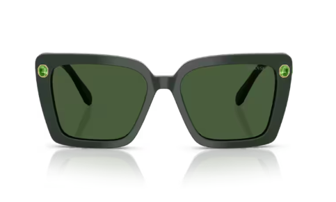 Sonnenbrille Swarovski- Sunglasses Swarovski 0SK6032 - Farbe  102671 - Grün