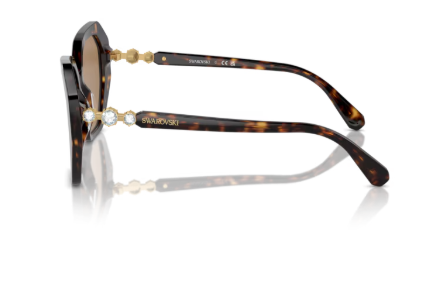 Sonnenbrille Swarovski 0SK6017 - 1002M4 - Dunkelhavana - Größe(n) 56 (M) - Phototrop